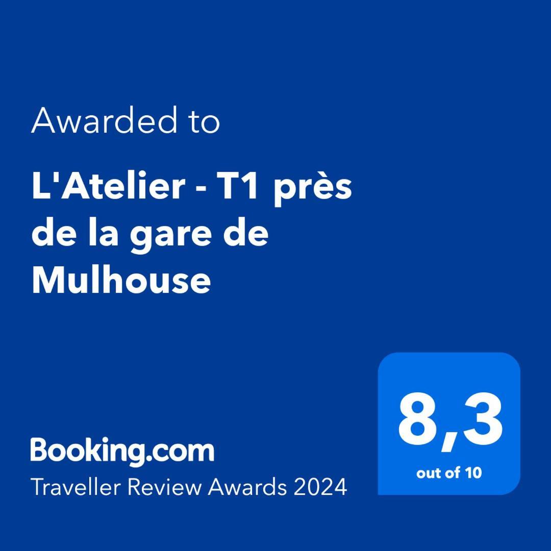 L'Atelier - T1 Pres De La Gare De Mulhouse Apartment Ngoại thất bức ảnh